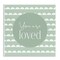 Stupell Industries You Are Loved Affirmation Wall Plaque, design by Christine Simpson Art